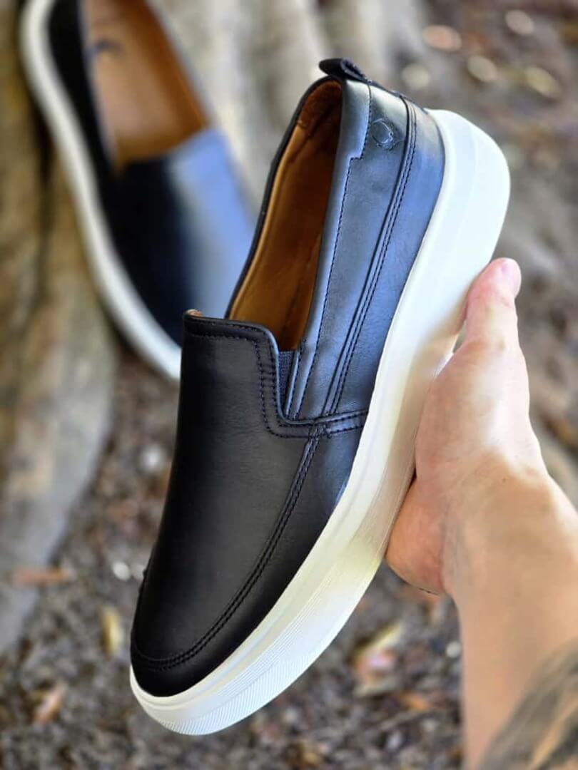 Mocassim Milano - Preto