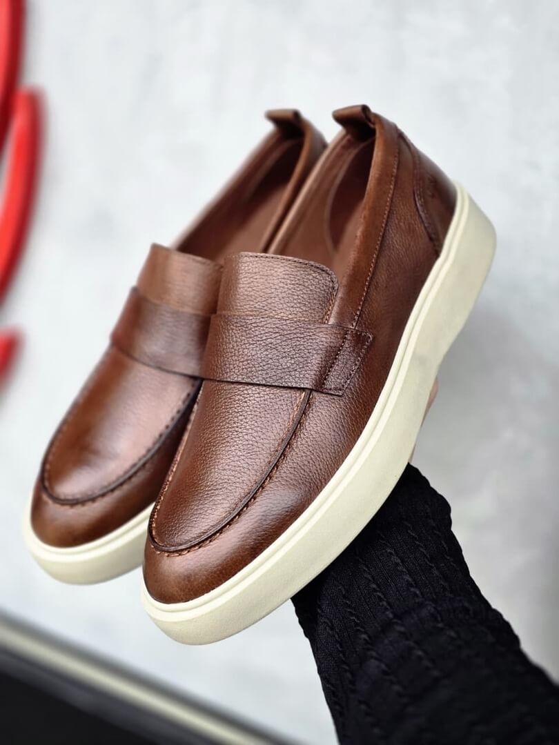 Mocassim Velutto - Marrom